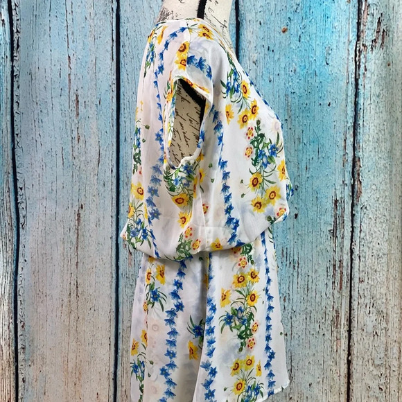 SHOW ME YOUR MUMU Rowdy Dandy Daisy Stripe Romper - Picture 11 of 13